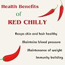 JAIPUR MASALE Natural Lavangi Dandicut Red Chilli | Whole Lavangi Chilly Without Stick | Dried Red Chilly Stemless | Sabut Lal Mirch (450 Gram) with Jute Bag gallery image