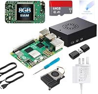 TRASKIT Starter Kit for Raspberry Pi 5 8GB RAM