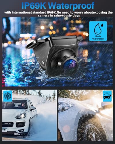 Jansite 360° Rotatable Backup Camera