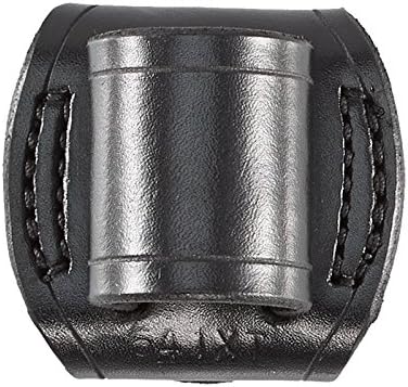 Aker Leather 541XT Flashlight Holder, Black, Plain, Fits Streamlight Stinger XT