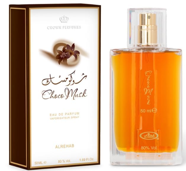 Choco Musk 50ml and 6ml Eau de Parfum Spray+oil for Women, 1.7 Ounce - Image 3