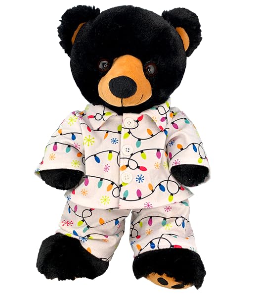 Hungdao Bear Clothes Pajamas Make Your Own Animals Outfits Fits Most 14 Inches Bear Accessories(Pink