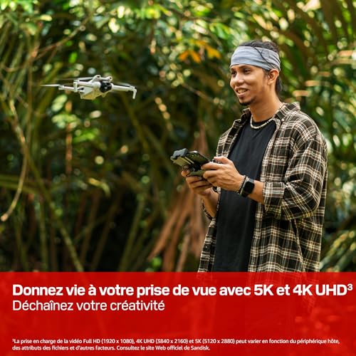 SanDisk Extreme PRO Carte mémoire flash adaptateur SD inclus e A2 / Video Class V30 / UHS I U3 microSDXC UHS I - vue 3