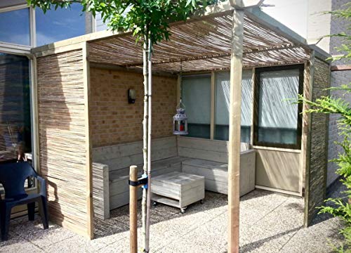 Bamboo Slat Fence, 5\'H x 14\'L