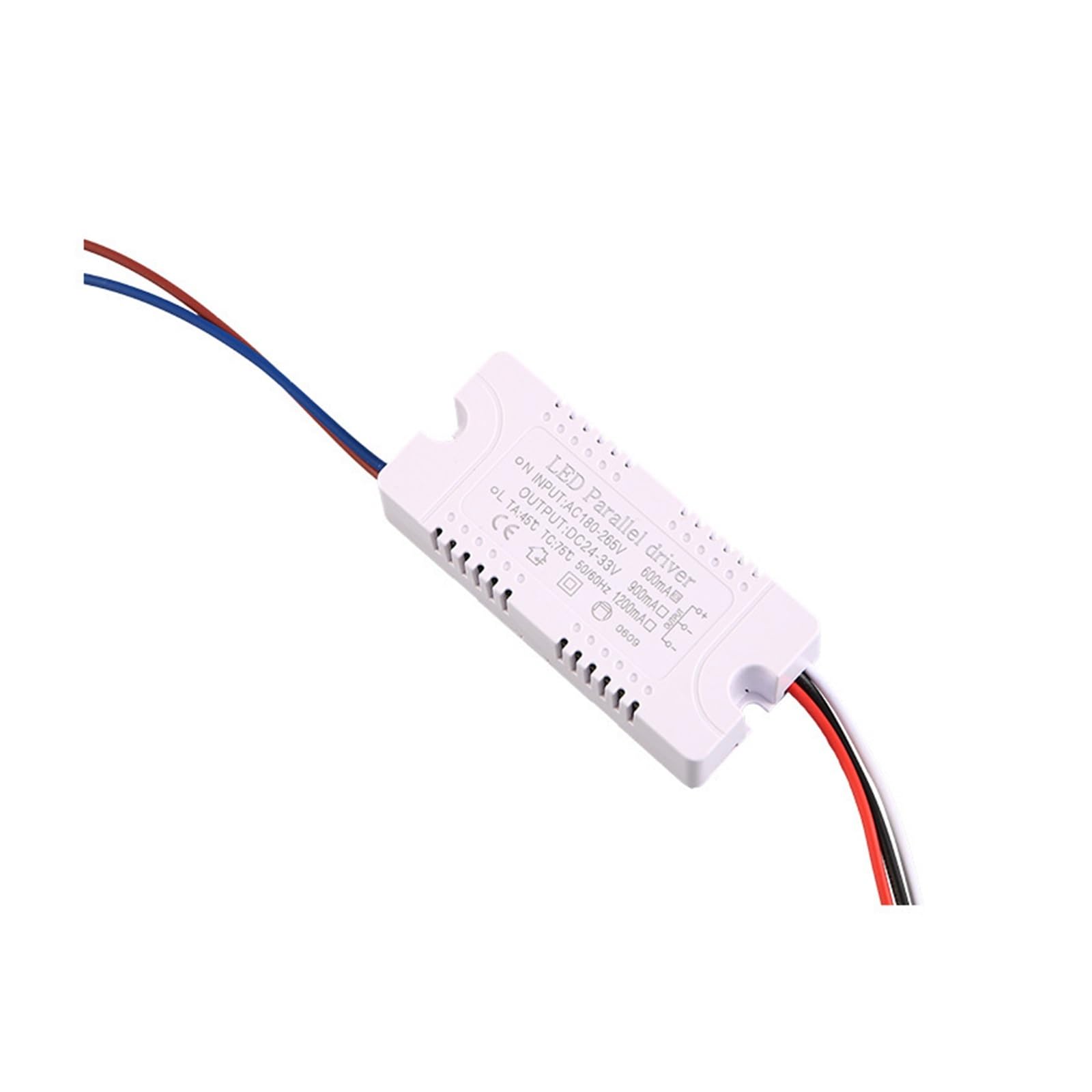 Schalter dreistufige Farbtemperatureinstellung LED-Treiber-Netzteil Konstantspannungsadapter 18-26V Transformator Kleiderschrank-Netzteil(Threelinesandtwocolors(33-45W))