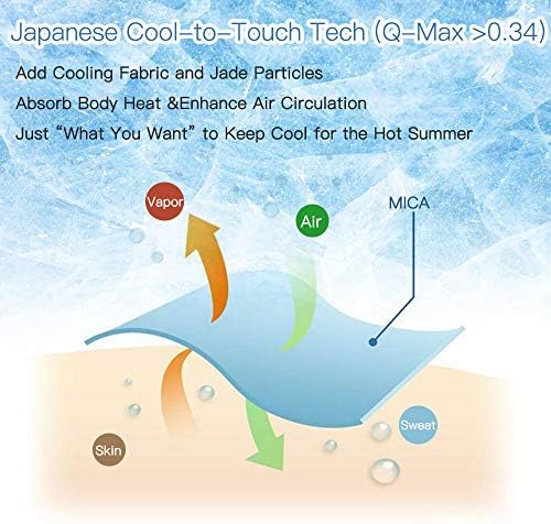 Elegear Cooling Blanket, Summer Blanket Throw, Bamboo Blanket, Japanese Arc-Chill Fabric Stay Cool Touch, Double-Sided for All Seasons, Perfect for Night Sweats, 150x200cm