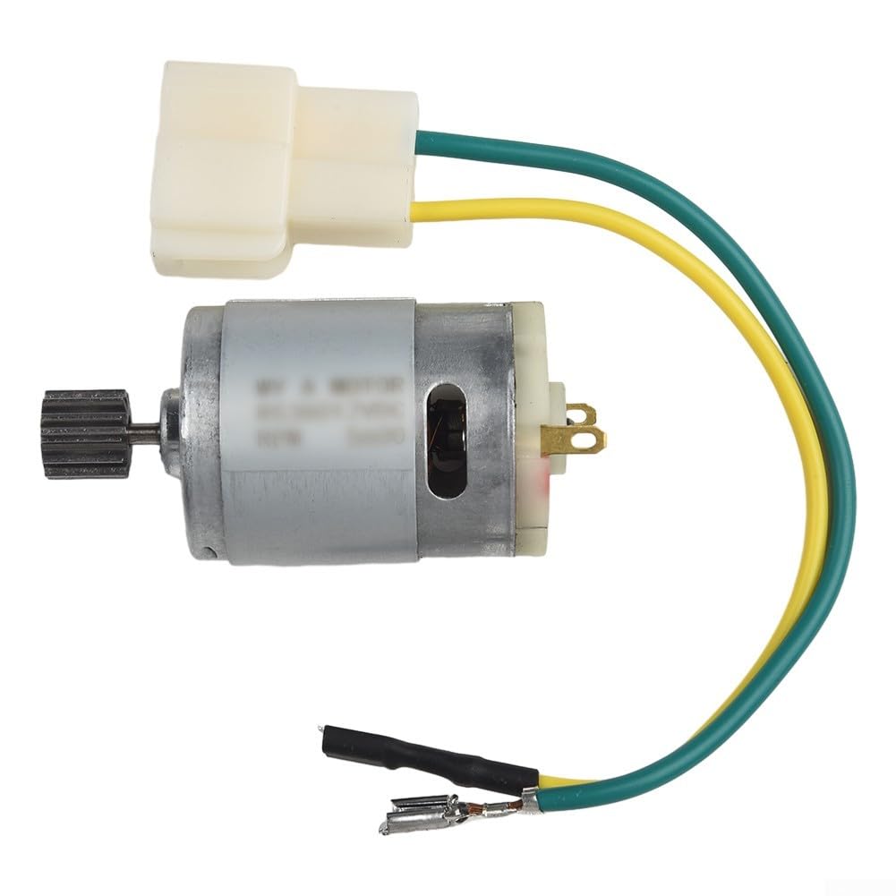 Motori per auto elettriche 550 RS390 RS380 12V 6V DL555 24V 10 denti motoriduttore con opzioni di velocità multiple per veicoli elettrici per bambini (550 12V 23000RPM)