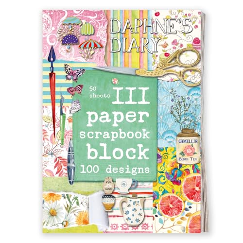 Kit Scrapbooking Daphne's Diary III | 50 Pages 100 Designs Vintage pour Junk Journal