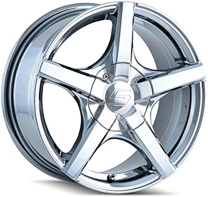 SacchiS72 272 Wheel with PVD 2 Chrome Finish (18x7.5"/10x110mm)