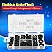 Rubber Grommet Kit - 180 Pcs Assortment, Including Rubber Bong, Electrical Gasket, Washer Seal