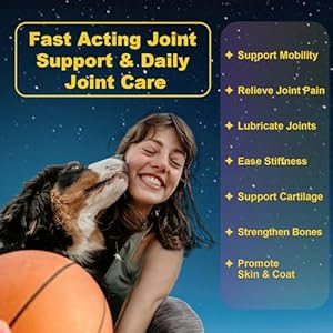   Glucosamine-for-Dogs-Freeze-Dried-Joint-Supplement-for-Dogs-with-Chondroitin-MSM-Omega-3-Enhanced-with-Hemp-Oil-for-Dogs-Joint-Pain-Relief-Support-Mobility-Discomfort-Small-Large-Dogs-120-Ct