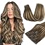 a#4/27/4 Chocolate Brown to Caramel Blonde