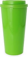 Vista 7 de Simply Green Solutions - Reusable Coffee Cups with Lids, Thermal Cups for Hot and Cold Drinks, Double Wall Tumbler, To Go Coffee Cups, 16 oz Coffee