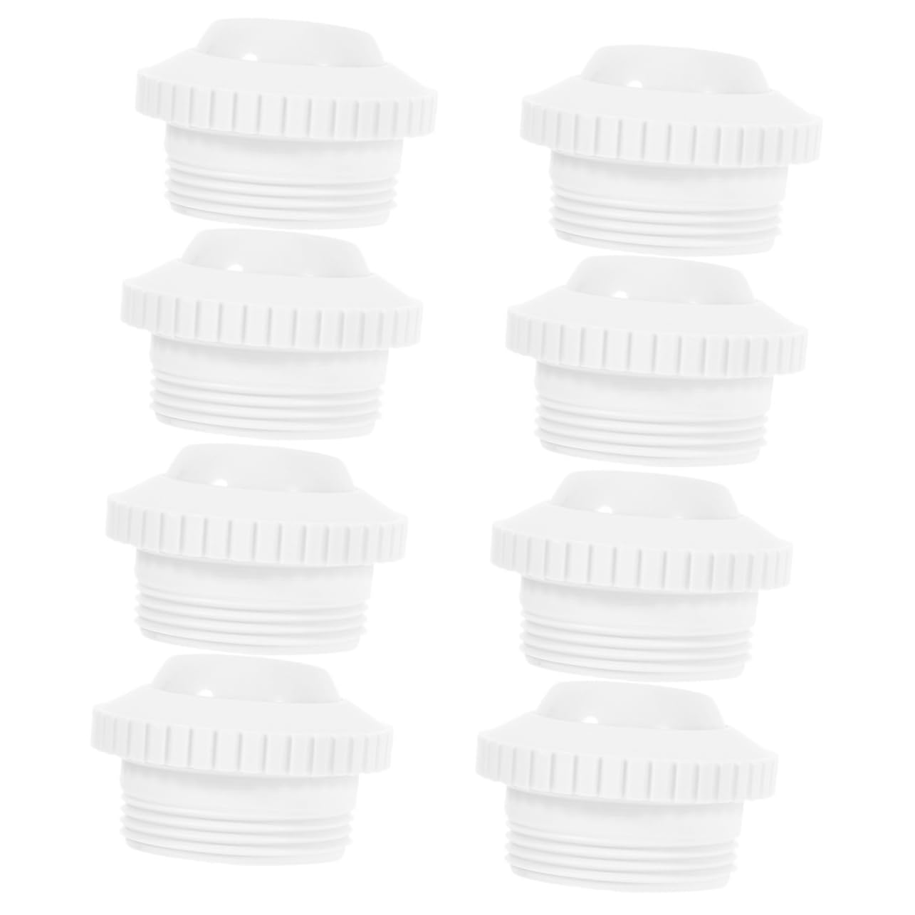 BESPORTBLE Chorros De Masaje para Piscina Jetnozzle Jet Nozzle Fuente Manguera De Piscina Entrada De Flujo De Corriente Ajuste De Flujo De Corriente El Plastico 2 Piezas X 4