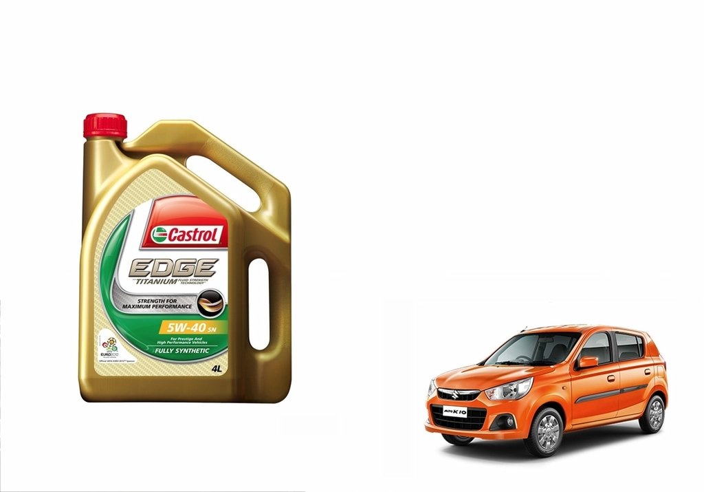 Castrol 5W40 Synthetic Car Petrol Engine Oil 4 LitreMaruti Alto K10