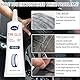 ZoneYan Reifenkleber, Reifenreparatur Kleber, Reifendichtmittel Auto für Autos/Motorräder/Fahrräder – Schnelle Reparatur von Reifenrissen, Löchern und Abblättern – 110 ml