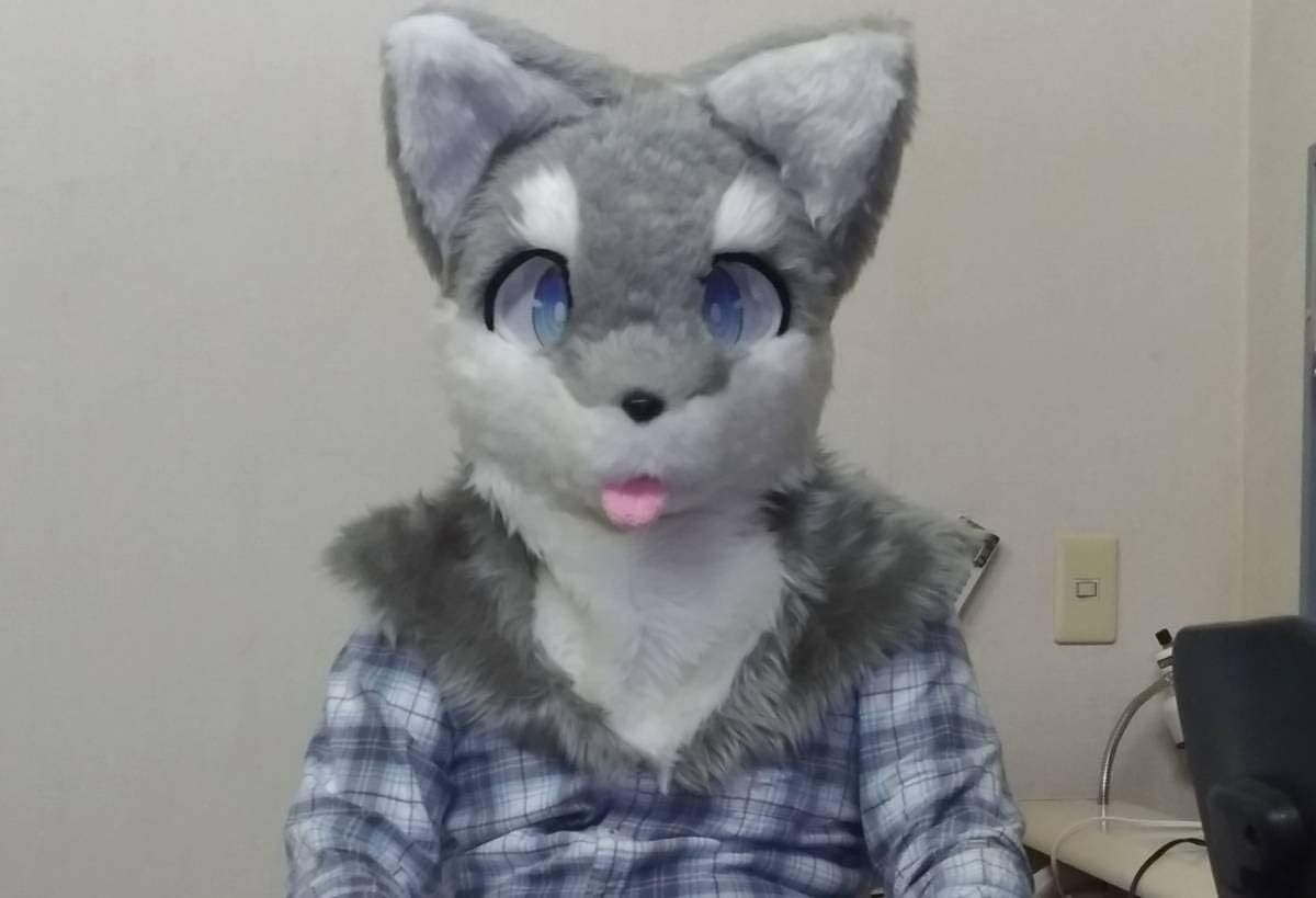 メカニカル】ケモノ 着ぐるみ ヘッド FURSUIT 1/1 コスプレ ファースーツ