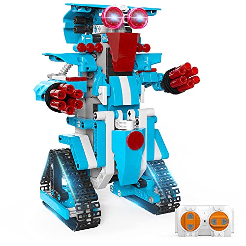 Henoda Toys for 8-12 Year Old Boys Girls, Educational Robots Toy Building Blocks Sets with Remote and APP Control, Stem Toys Projects for Kids Ages 8-12, Gift for Kids, Teens, and Adults (358 Pcs)