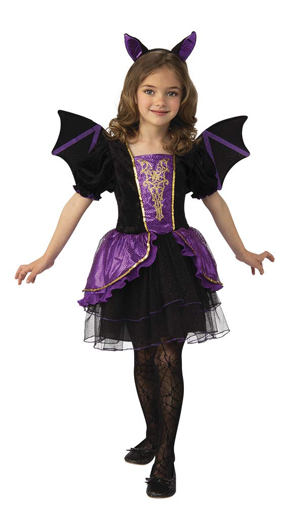Rubies Haunted House- Bat Costume Bat with Wings Inf 700904-S