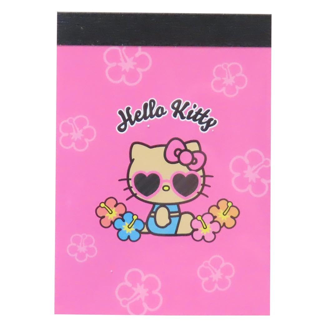 サンリオ♡キティ 海外限定 日焼けハイビスカス パイナップルダイカット付箋メモ Amazon.co.jp: ハローキティ[メモ帳]ミニミニメモ/日焼けデザイン