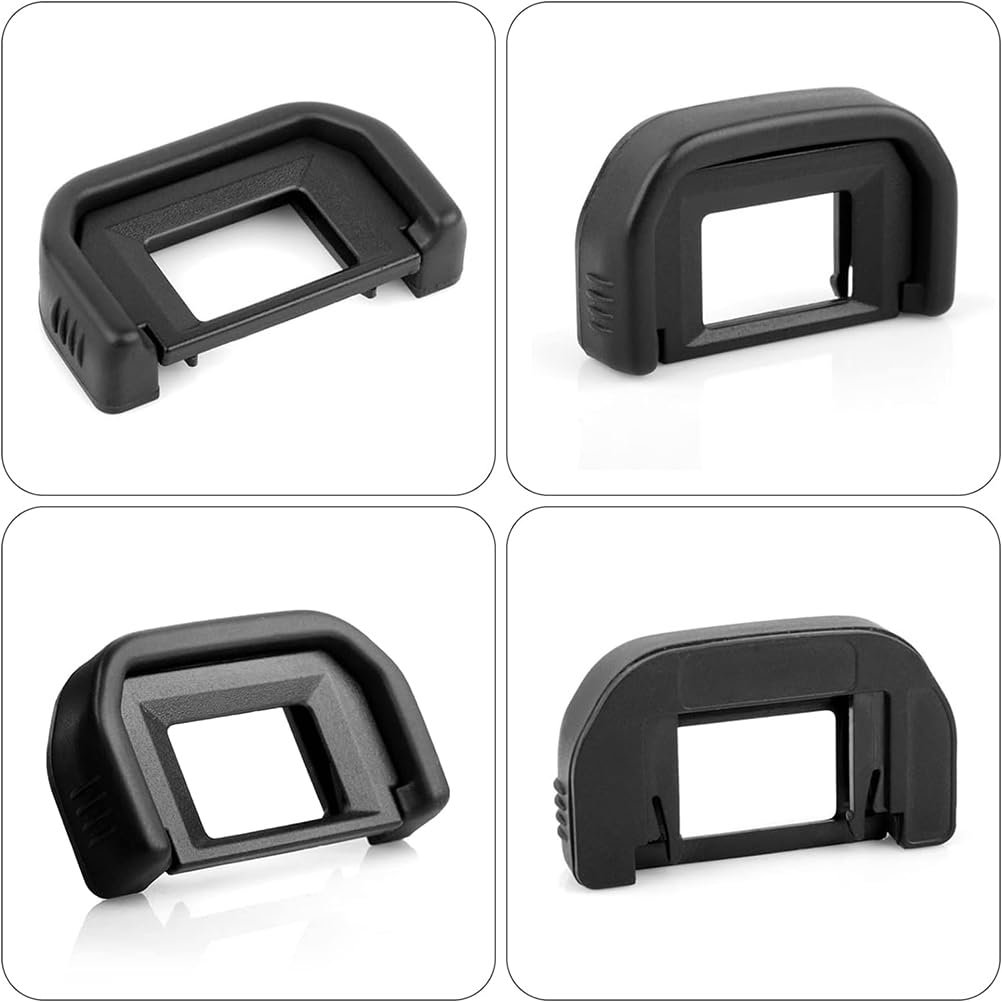 Lot De 2 œilletons En Silicone Pour Viseur Canon EOS - Coussin De Protection Pour Rebel T7, SL3, 4000D Etc. - Compatible EF