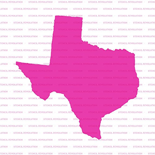 Texas State Stencil - Reusable Stencils For Painting - Mylar Stencil For Crafts And Decor #TOP5