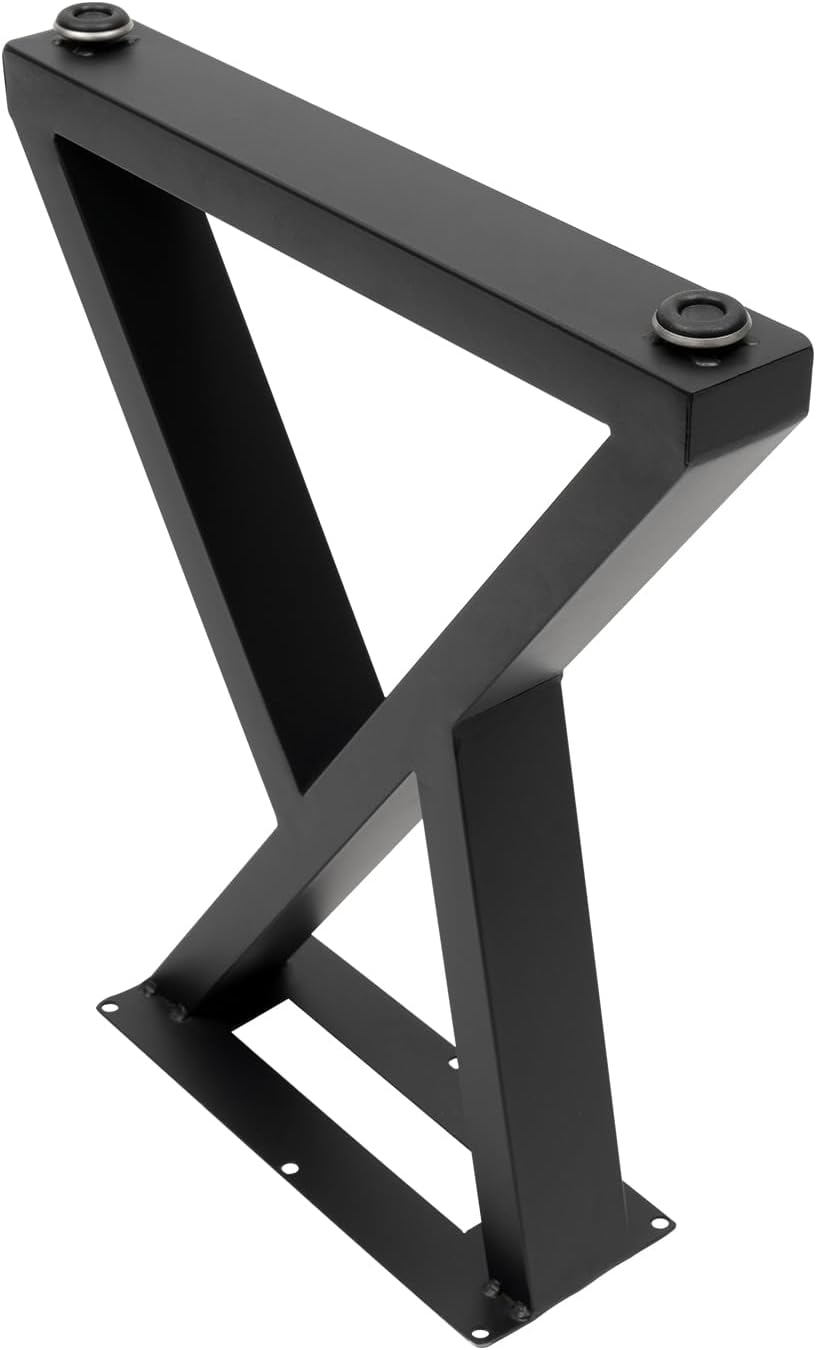 16'' Metal Table Legs for Coffee, Dining, Bench, Desk - Steel Furniture Legs for Bedrooms, Hotels, Restaurants, Bars, Living Rooms, Kitchens