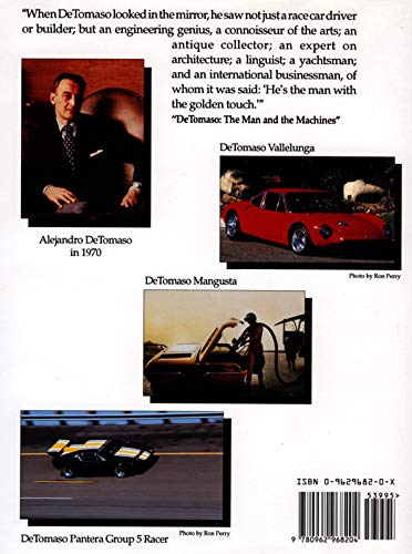 De Tomaso: The Man and the Machines