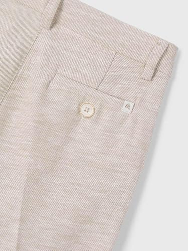 Mayoral Linen Suiting Pants for Boys Sand3