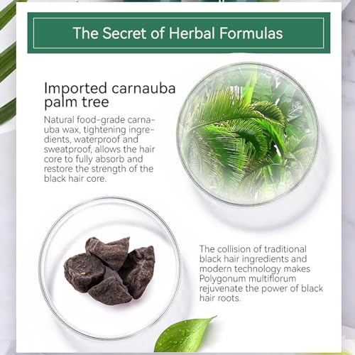 Root Touch-Up Stick - DarkBrown Hair Mascara - Grey Hair Cover Up - Semi-Permanent Hair Dye Temporary Brush - Waterproof Long Lasting Grey Hair Coverage Beard - Image 5