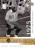 Jack Nicklaus Golf Card (The Golden Bear) 2001 Upper Deck 1975 PGA Championship #119