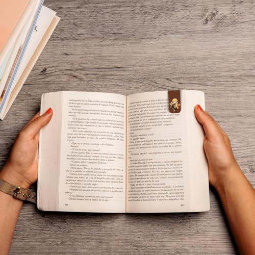 Image of Zesta Magnetic Bookmark Set of 7 | Aesthetic Book Mark for Reading | Cute Anime Bookmarks for Kids, Students | Book Accessories for Novels, Gifts for Readers (Demon Slayer, Medium (9X2.5 Cms))