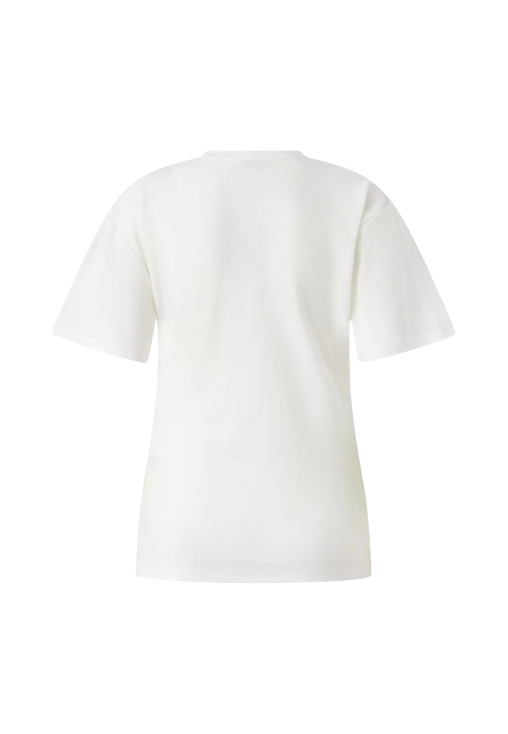 PINKO t-shirt z drapowaniem biały Mary