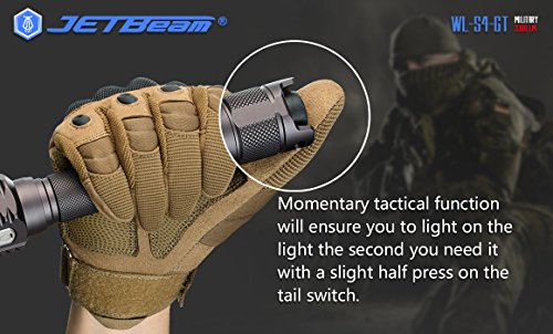 image for Jetbeam WL-S4-GT Searchlight/Flashlight -CREE XHP70 LED - 3300 Lumens 