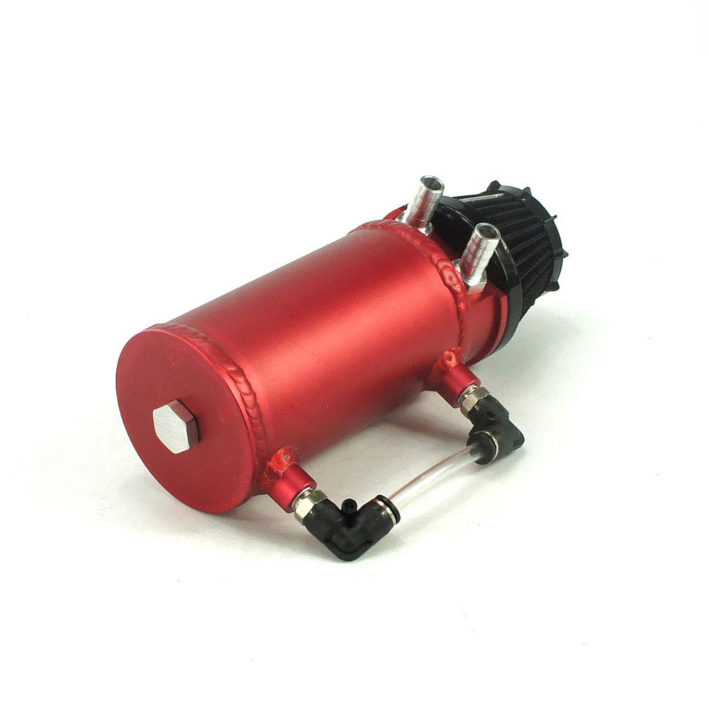 Zbiornik zbiornika zbiornika zbiornika ze stopu aluminium z filtrem oddechowym cylindrem zbiornika zbiornika oleju puszka uniwersalna, A