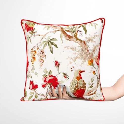 Image of Handmade Throw /Pillow Cushion Cover : 100% Cotton Fabric : High Thread Count : Set of 5