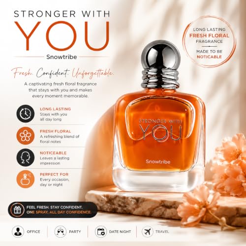 Image of ARMANII Stronger With You HE Eau de Toilette 100ml for Men | Long Lasting Premium Fragrance Spray