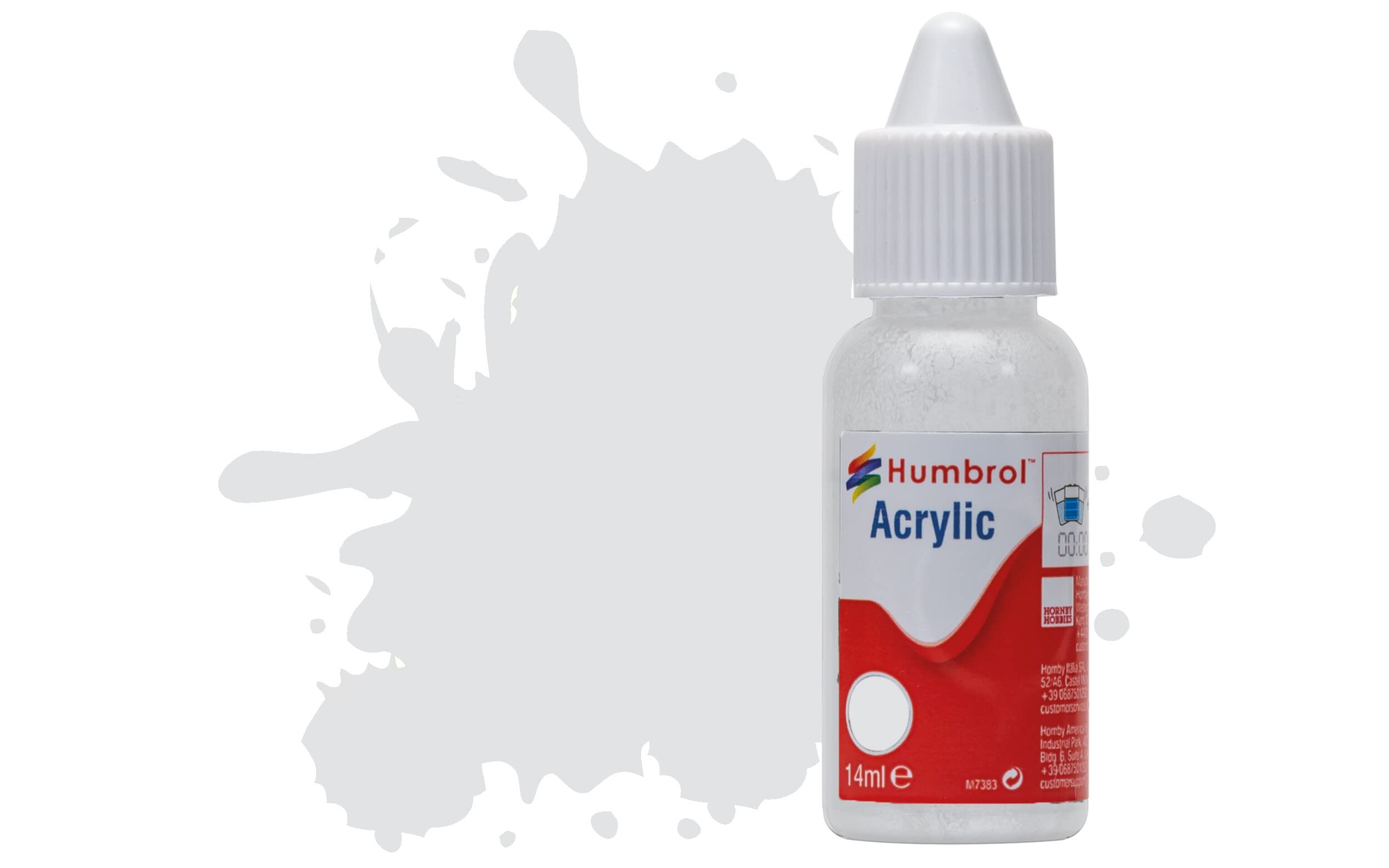 Humbrol Vernice Acrilica 14ml Grigio Chiaro