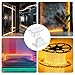 Gosknor 30pcs Led Light Clips, Led Strip Light Clips Led Strip Light Holder Mounting Clips Indoor Light Clips Neon Mounting Clips Fixing Clamps Holder with Screws for 5-6mm/0.2-0.24inch LED Lights