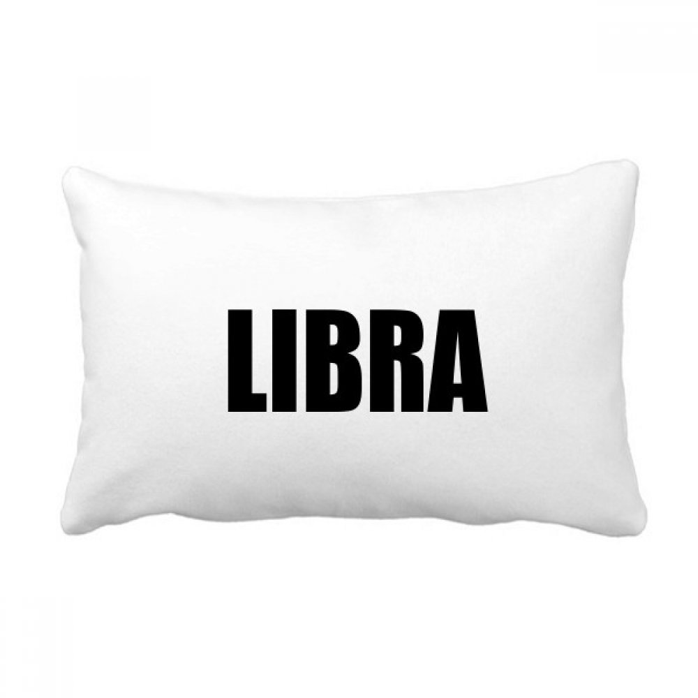 Coussin lombaire Zodiac Balance Noir pour votre déco de salon