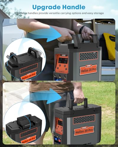 Kohree Helios 20 Pro, calentador de agua portátil para camping al aire libre miniatura 3