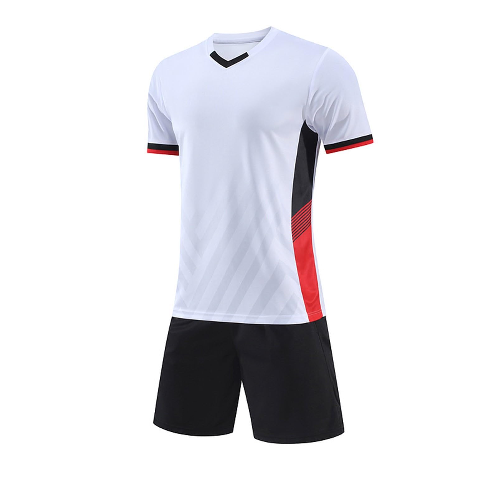 Conjunto de ropa para niños, camisetas atléticas y pantalones cortos, equipo de fútbol juvenil, equipo de fútbol para adolescentes, deportes, escuela, entrenamiento
