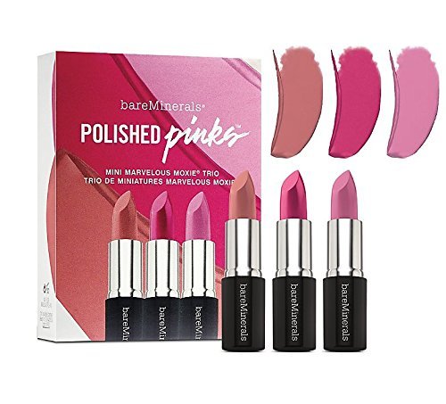 bareMinerals Polished Pinks Mini Marvelous Moxie Trio