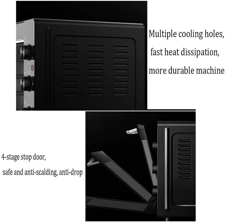 Forno Tostapane ， Forno Elettrico Cottura Domestica Multifunzione Forno da Tavolo di Grande capacità Convezione Forno Tostapane da Appoggio Utile