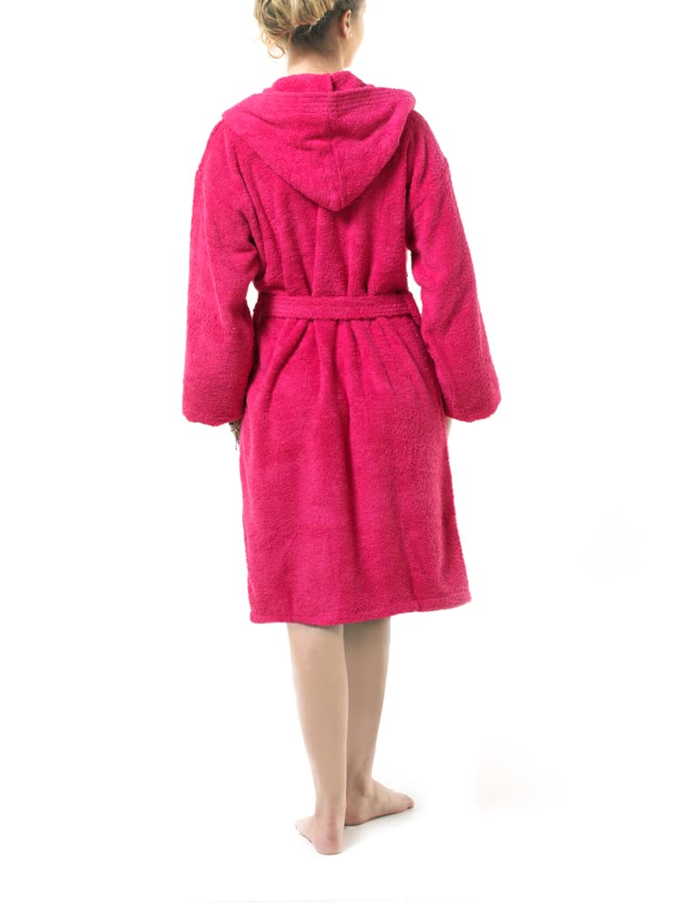 Top Towel - Élégant - Peignoir pour Femme et Homme 100% Coton, 500 g/m² - Option Capuche ou Sans Capuche - Doux et Absorbant pour Douche, Spa et Piscine