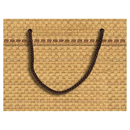 Preisvergleich Produktbild Caspari Geschenktasche, aus Panama-Papier, klein