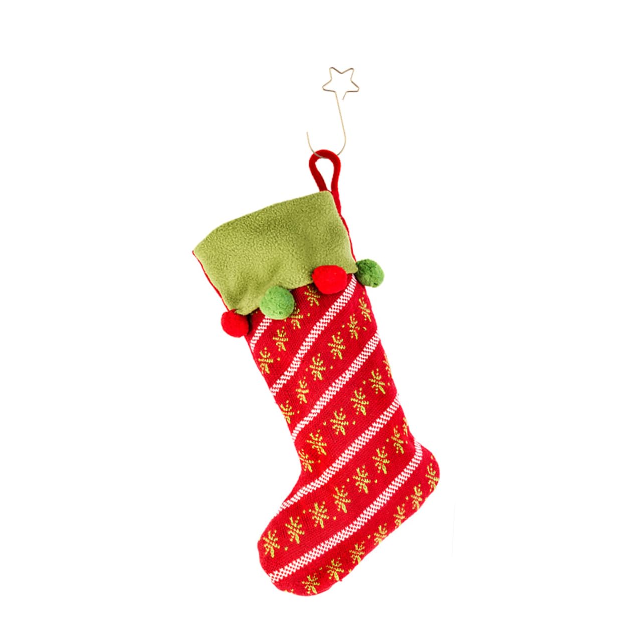 Ciieeo 100pcs Star-Shaped Christmas Ornament Hangers Hooks for Holiday Decorations Stockings Wreaths Baubles for Festive Atmosphere Daily Use