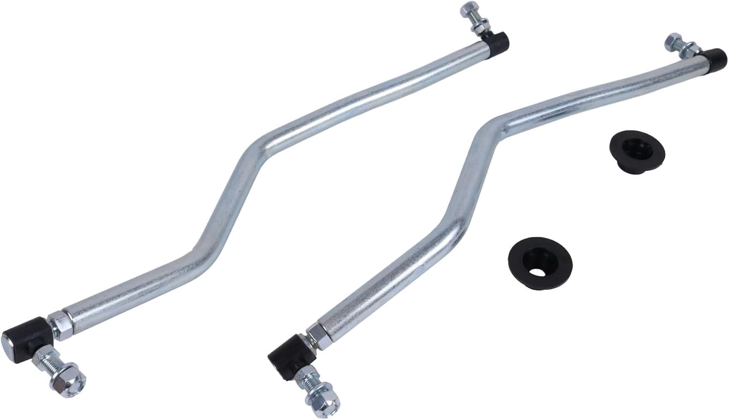 LH and RH Steering Drag Link Set with Dust Caps 597047801 597047901 Compatible with Husqvarna Craftsman AYP Electrolux Poulan Pro PB175A42LT Jonsered 2754GTHI Lazer LZ11577
