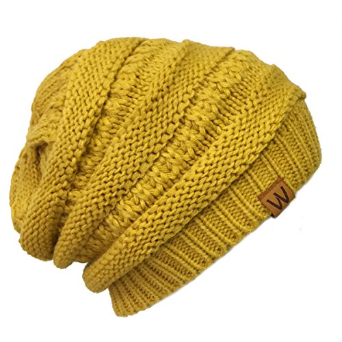 Bonnet beret jaune safran pour vos balades en ville et sorties d'automne