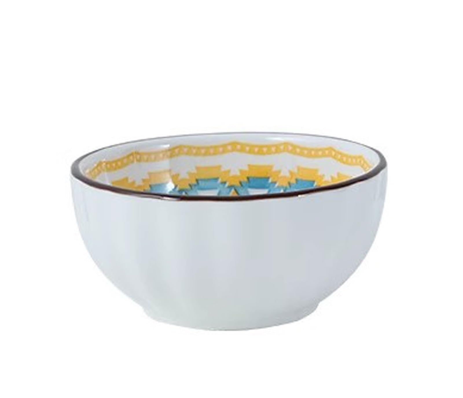 Cenz-888 Snack Dish Porcelain Dipping Bowls are Used to Hold Side Dishes Condiments Snacks Etc